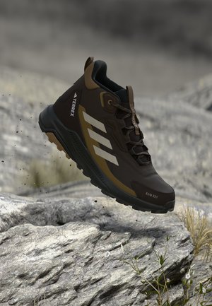 adidas Terrex ANYLANDER MID - Hikingsko - dark brown/light brown/aurora coffee