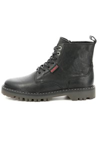 Kickers CUIR KICK DECKLOCK - Tronchetti - noir