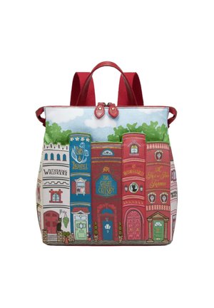 Vendula, VENDULA LONDON - ZAINO DONNA TESSA BOOKSHELF BOULEVARD - Rugzak - rosso