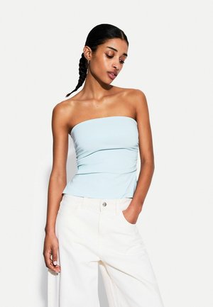 Bershka BENGALINE - Top - light blue