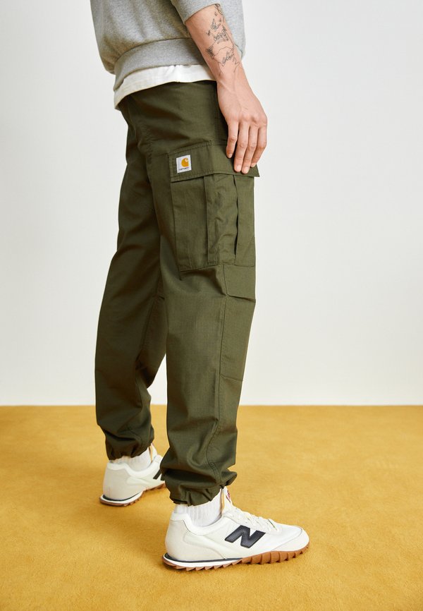 REGULAR PANT - Cargo trousers - cypress rinsed