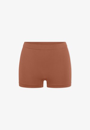 Etam, AMANDE WE CARE SHORT - Boyshorts - brown