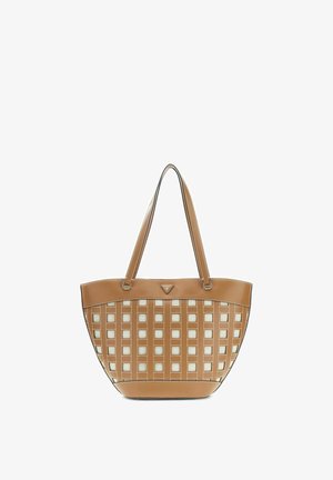 Guess, FRANKIE GIRLFRIEND TOTE - Cabas - caramel