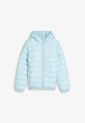 TOM TAILOR, TOM TAILOR JACKEN LIGHTWEIGHT STEPPJACKE MIT KAPUZE - Winterjas - new breeze blue