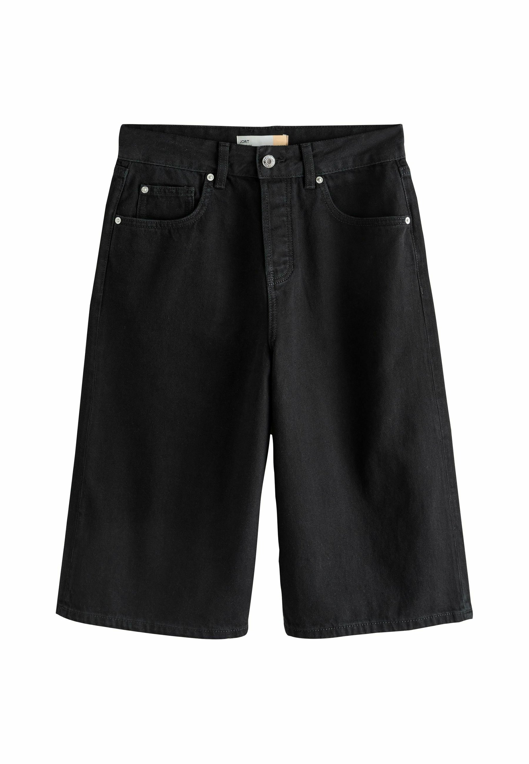 JJXX JXTOKYO LONG HW DENIM SHORTS - Denimshorts - black/sort