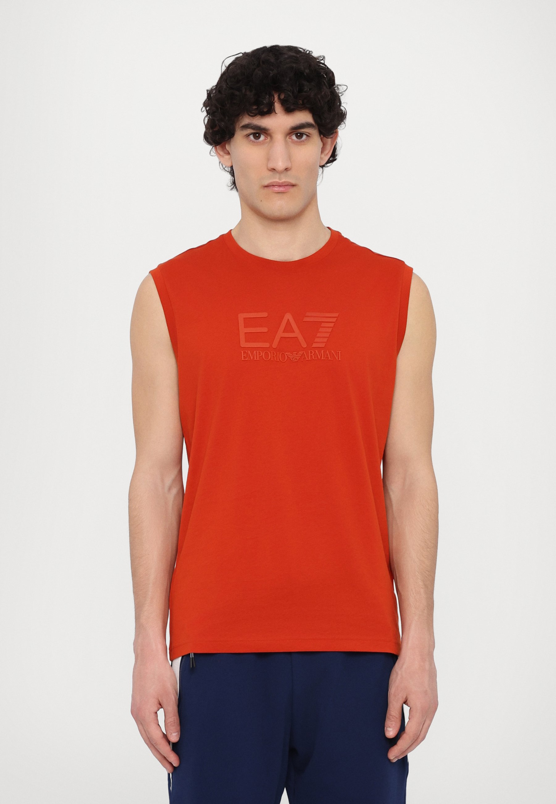 EA7 Emporio Armani TANK - Top - rooibos tea/red - Zalando.co.uk
