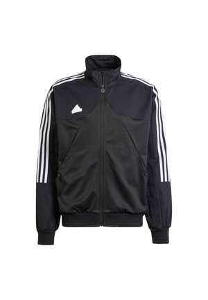 adidas Sportswear MATERIAL MIX TRACK - Trainingsjacke - black
