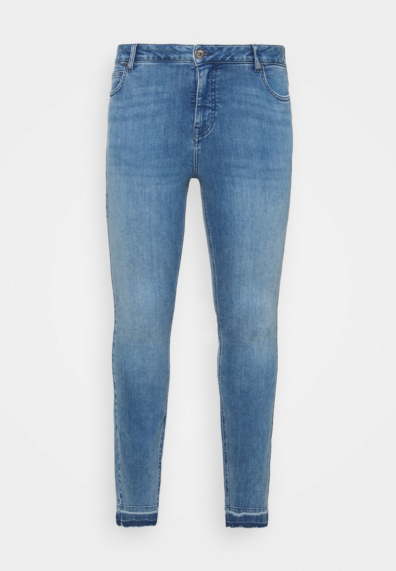 Zizzi Jeans Skinny Fit blauw denim/bluedenim Zizzi Jeans Skinny Fit blauw denim/bluedenim