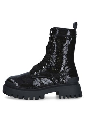 Stivaletti stringati - black