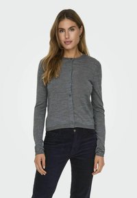 PACIFIC  - Kardigan - dark grey melange