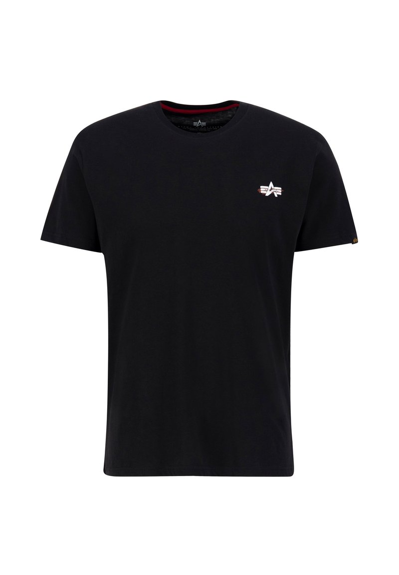 alpha industries T-shirt print zwart