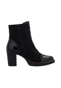 Rieker Bottines à plateau - schwarz