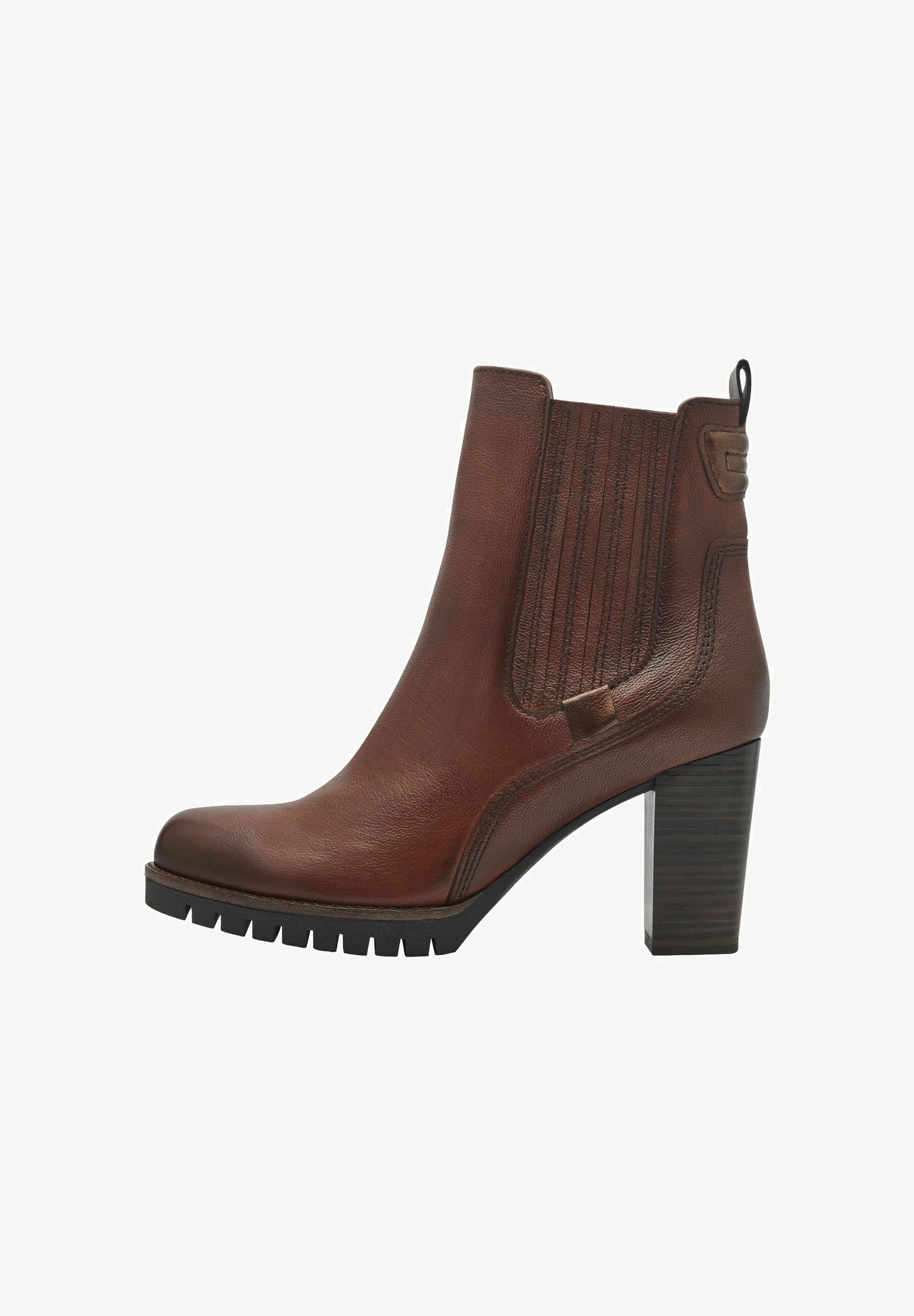 MARCO TOZZI Damen Chelsea Boots Aus Kunstleder – Vegan, Elegant, Bequem Mit Weichem Innenfutter