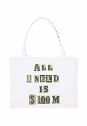 ALL I NEED PRINT - Sac à main - white