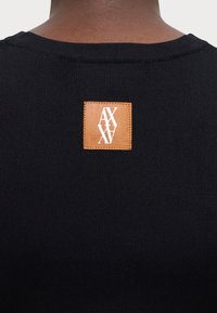Armani Exchange VESTITO - Trikotaažkleit - black