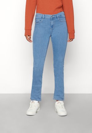 ONLY ONLRAIN LIFE MID SLIM  - Jeans Skinny Fit - light blue denim