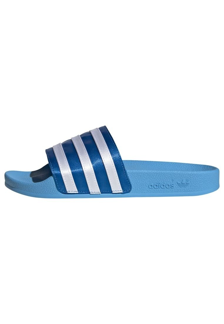adidas Originals ADILETTE - Muiltjes - blue/blauw - Zalando.be