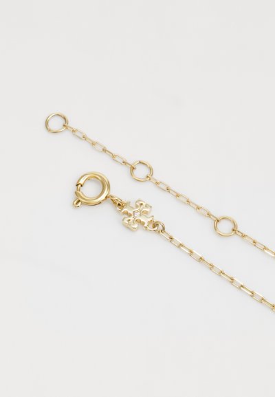 Tory Burch KIRA CLOVER BRACELET - Náramek - gold-coloured/green/pink