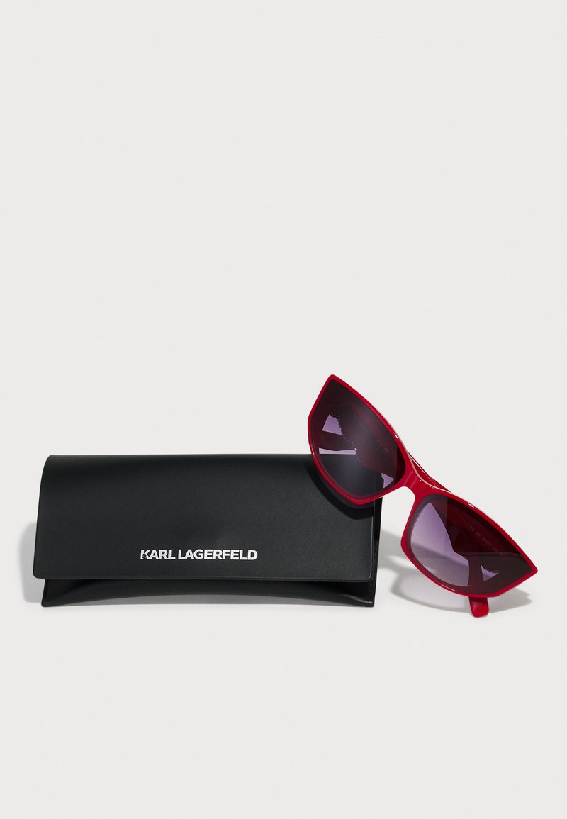 KARL LAGERFELD Sunglasses - red - Zalando.co.uk