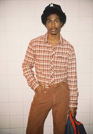 WRANGLER X STRANGER THINGS WILL SHIRT - Chemise - fired brick