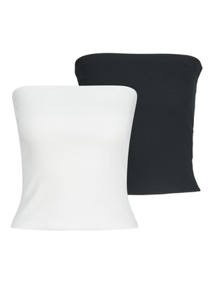 JJXX, FIONA TUBE 2 PACK - Top - black/bright white