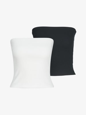 JJXX, FIONA TUBE 2 PACK - Top - black/bright white