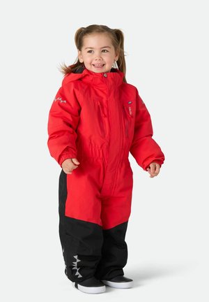 Isbjörn of Sweden, ISBJÖRN PENGUIN VINTEROVERALL UNISEX - Skioverall / Skidragter - dark red