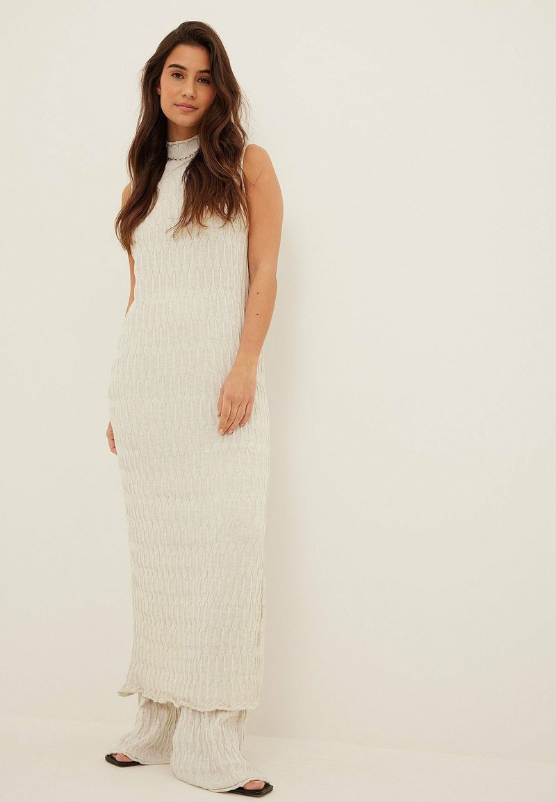 NA-KD Maxi-jurk wit