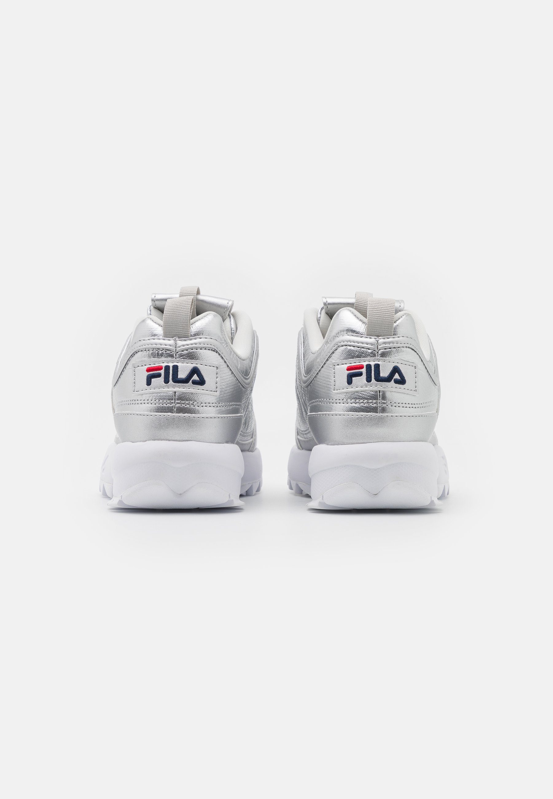 fila disruptor gris argenté