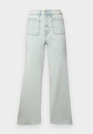 Good American PALAZZO - Τζιν Bootcut - blue denim