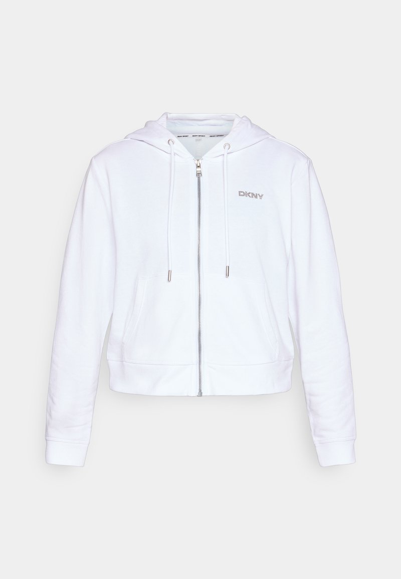 DKNY Sport Sweater met rits wit