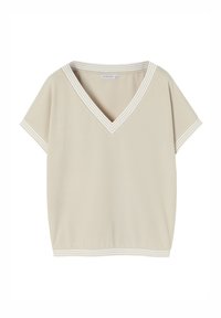 KAJSALA - Triko s potiskem - beige