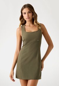 KURZES BODYCON - Enostavna obleka - olivgrün
