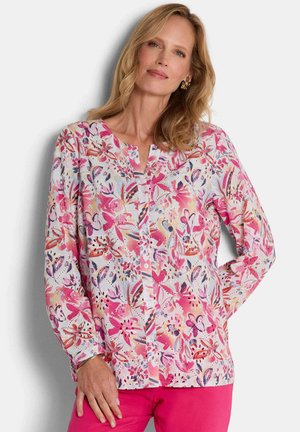 DRUCK MIT FLORALEM DESIGN - Bluse - colourful patterned
