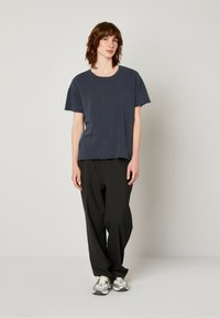 American Vintage Paprasti marškinėliai - navy blue vintage