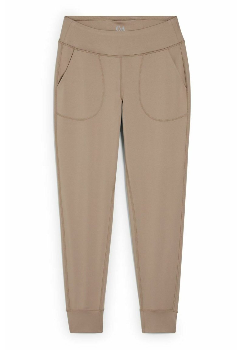 Damen Sportbekleidung | C&A Jogginghose taupe - AJ44530 Damen Sportbekleidung | C&A Jogginghose taupe - AJ44530