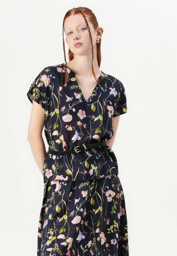 JDYTROYA LIFE WIDE MIDI SKIRT - A-line skirt - night sky3