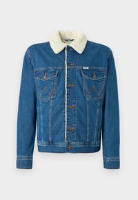 CLASSIC JACKET - Jeansjakke - mid stone