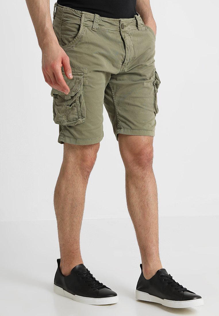 Alpha Industries CREW - Šortai - light olive