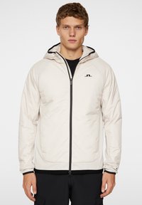 J.LINDEBERG Sports SHAWN HYBRID HOODED JACKET - Giacca outdoor - moonbeam