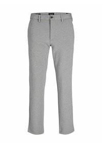 MIT REGULAR FIT NORMAL GESCHNITTEN MIT  - Pantalon classique - light grey melange