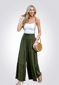 Cupshe Pantalon classique - olive