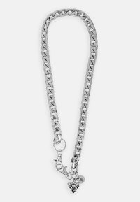 Ed Hardy - FLAMING HEART WALLET CHAIN UNISEX - Privjesak za ključeve - silver-coloured Minijatura 1