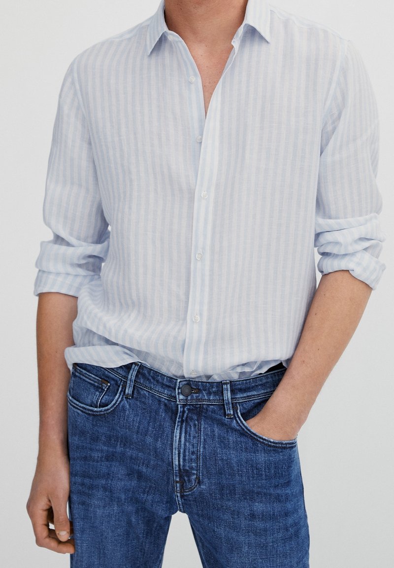 Massimo Dutti Skjorta - light blue