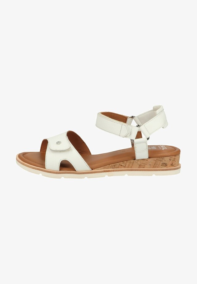 Sandali con zeppa - weiss