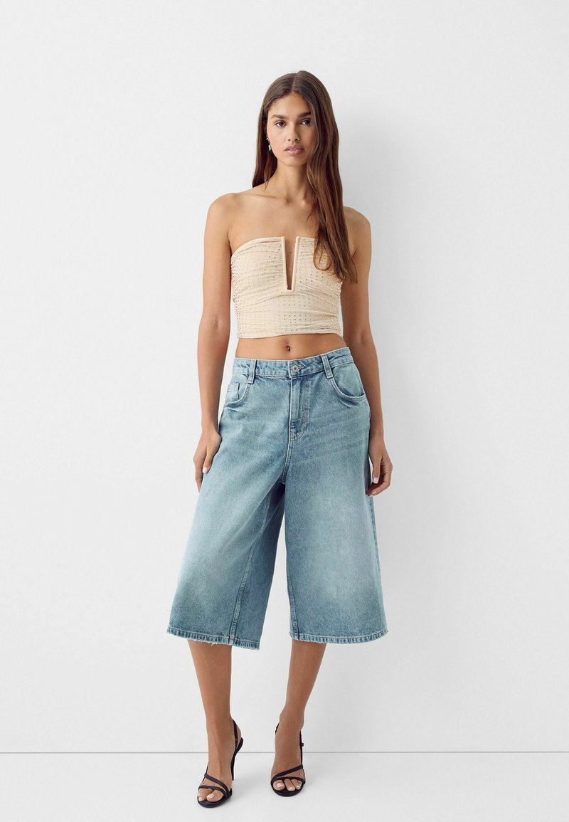 Bershka Top donkerroze Bershka Top donkerroze