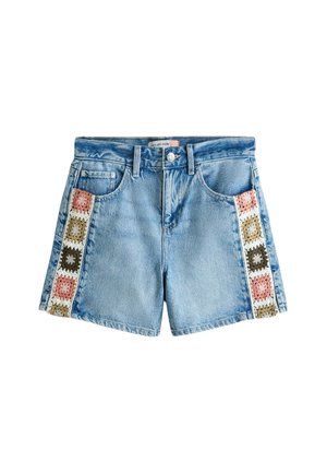 Next, Jeans Shorts - crochet mid blue