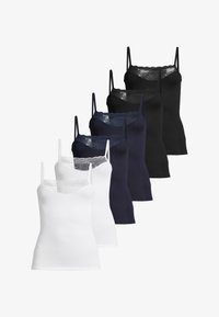 Niewybrane, schwarz blau weiß