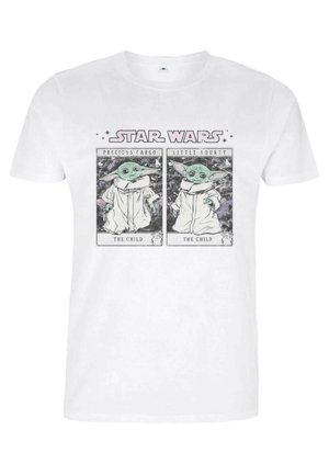 STAR WARS THE MANDALORIAN BB YODA TAROT - T-shirt z nadrukiem