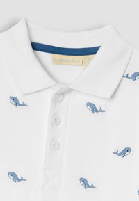 JoJo Maman Bébé EMBROIDERED - REGULAR FIT - Polotričko - white whale